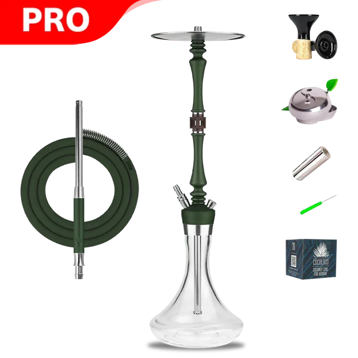 Hoob Mars Pro Hookah - Racing Green