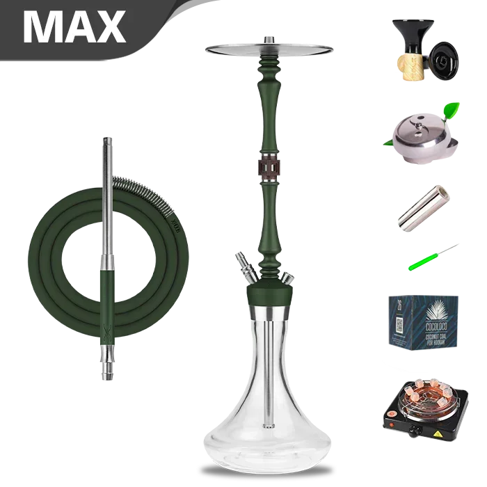 Hoob Mars Pro Hookah - Racing Green