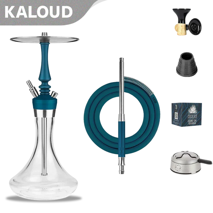 Hoob Mars Mini Pro Hookah - Marine Blue