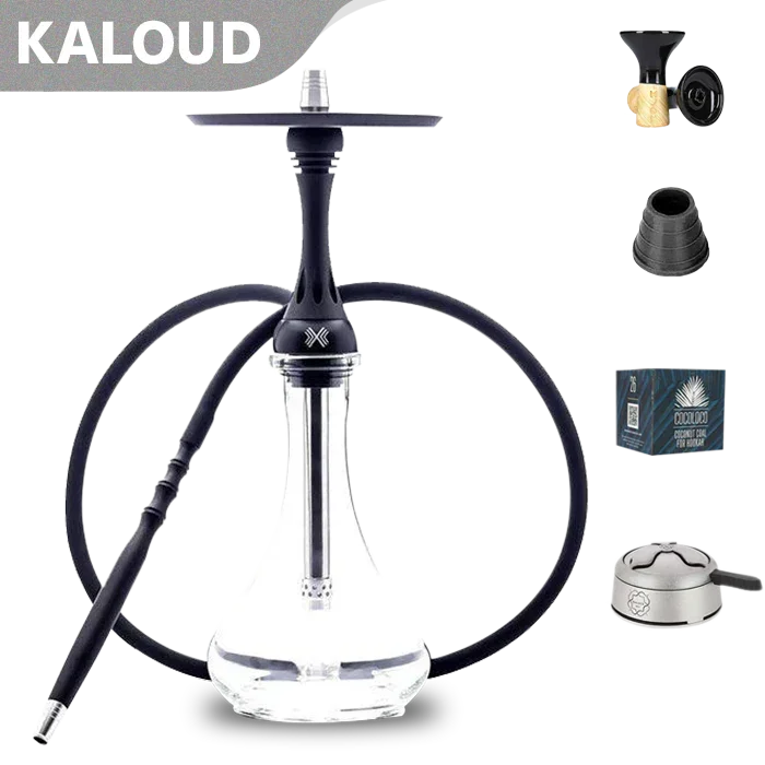 Alpha Hookah X Set - Black Matte