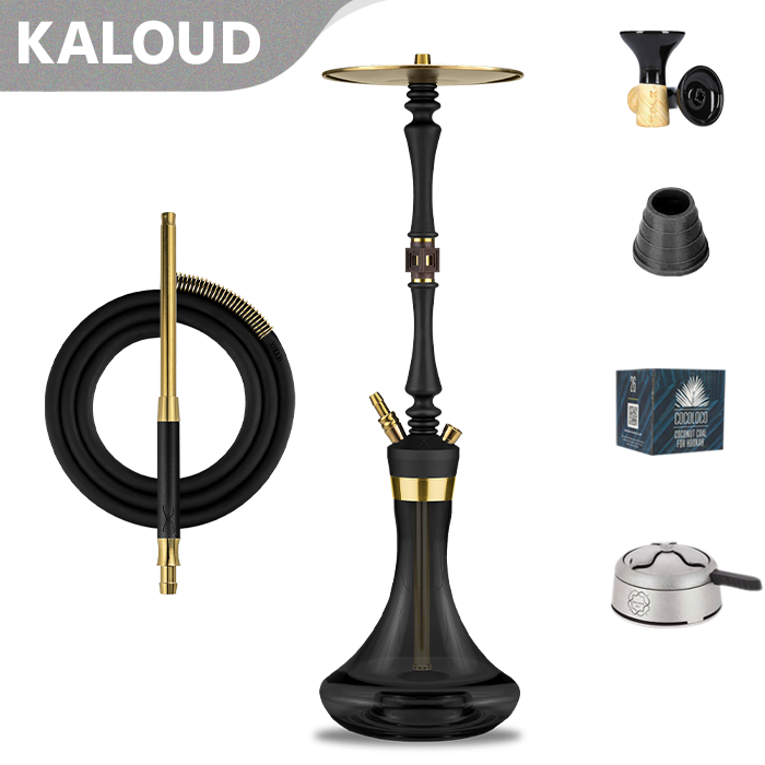 Hoob Mars Pro Hookah - Black Gold