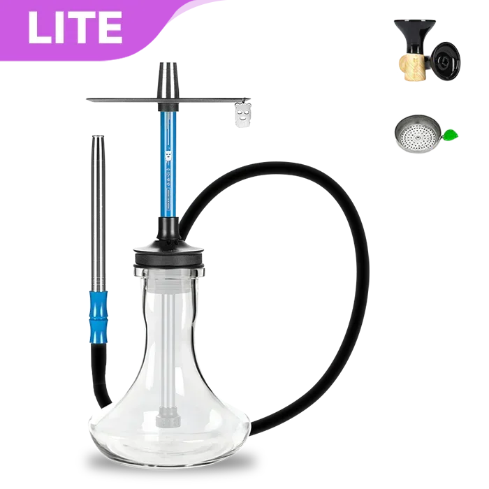 Alpha Misha Rebel Hookah - Miami Blue