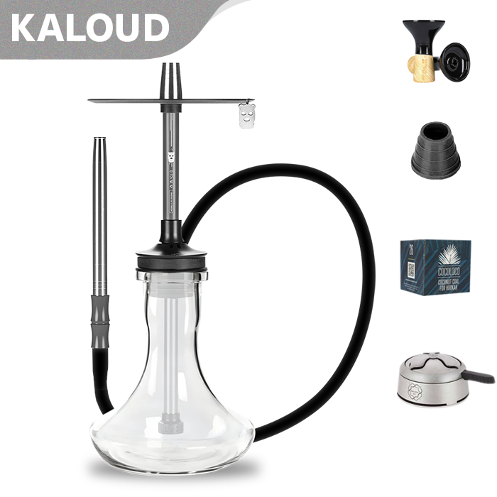 Alpha Misha Rebel Hookah - Nardo Grey