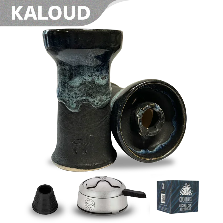 Alpaca Mini Rook Bowl - Blue Steel Drip