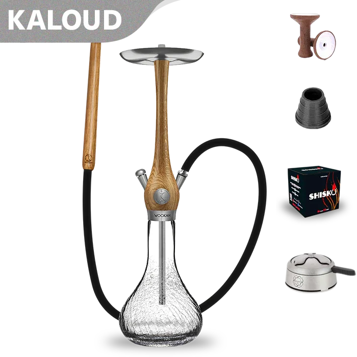 Cachimba Wookah Oak Smooth Gossamer