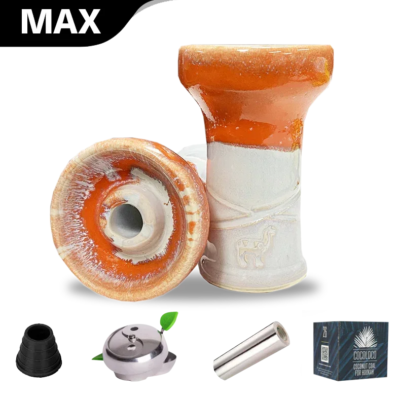 Alpaca Mini Rook Bowl - Orange Float