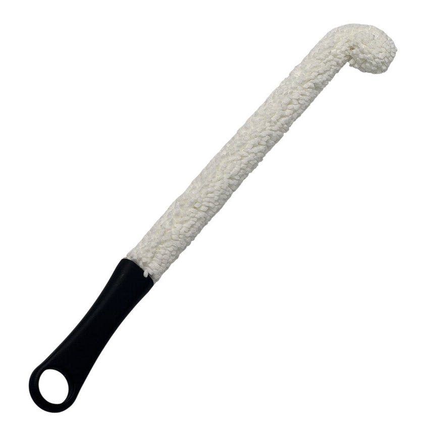 Shishagear Bowl Brush - White with Black Handle