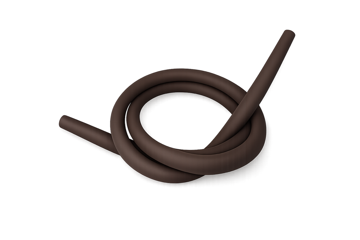 Premium High Grade Soft Touch Silicone Hose - Brown