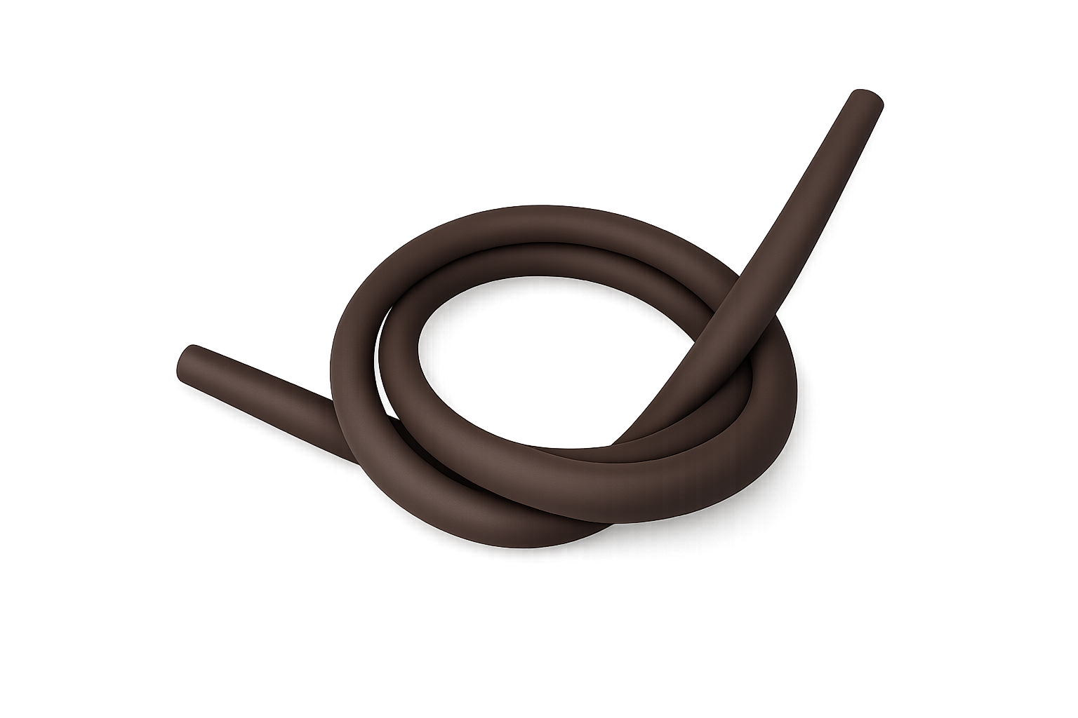 Premium High Grade Soft Touch Silicone Hose - Brown