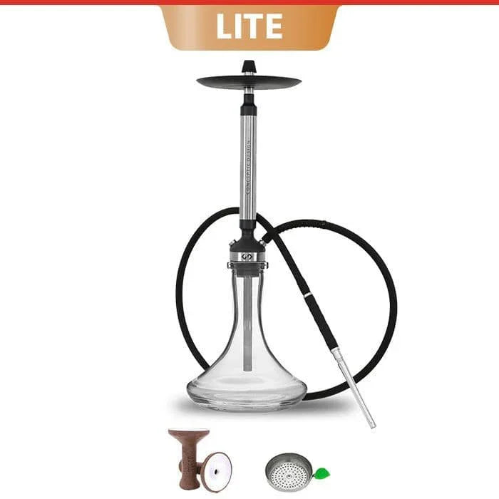 Conceptic Steel Clear Shisha