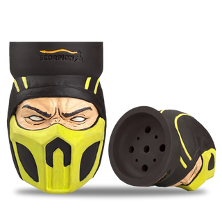 Kong Mortal Kombat Hookah Bowl - Scorpion / Bowl Only