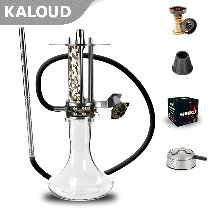 Shi Carver Mini Gun Skin Hookah