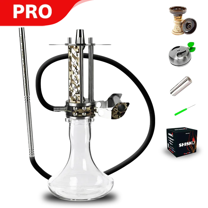 Shi Carver Mini Gun Skin Hookah