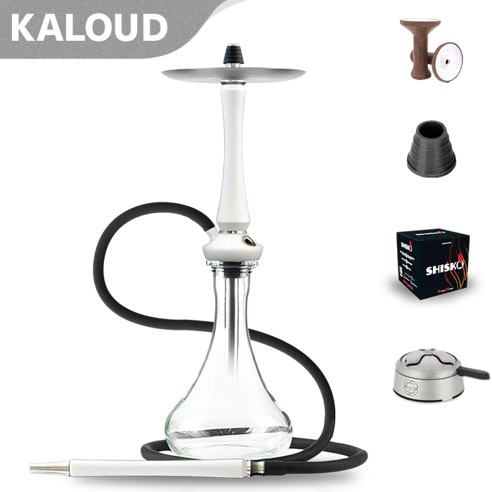 Union Hookah Sleek V2 - White