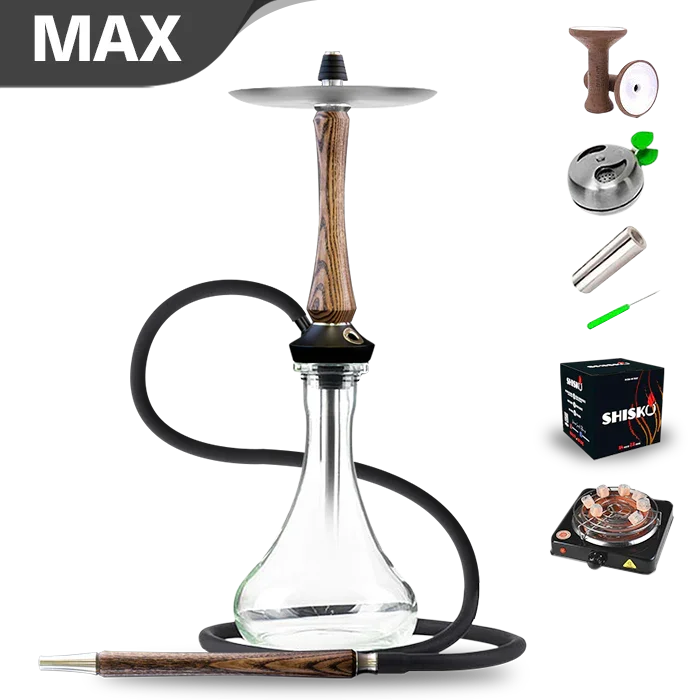 Union Hookah Sleek V2 - Coffee