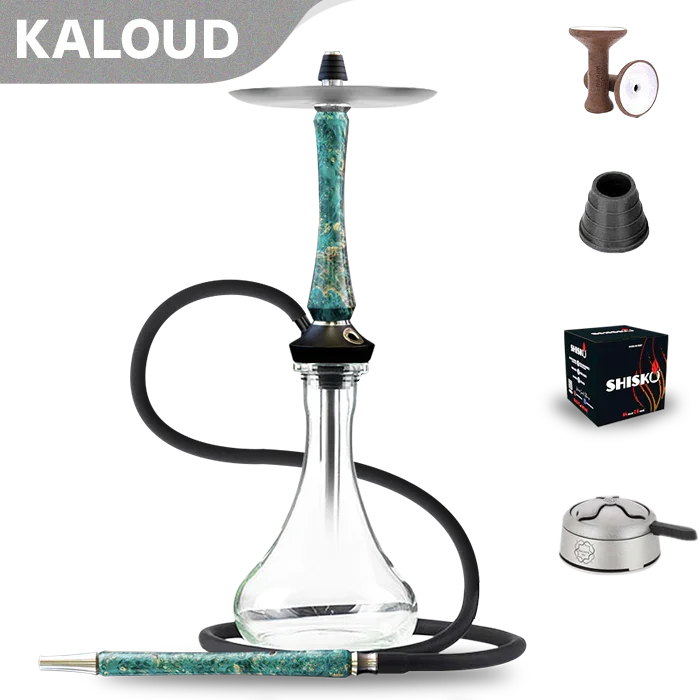 Union Hookah Sleek V2 - Sea Wave