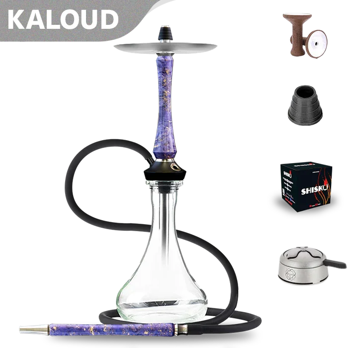 Union Hookah Sleek V2 - Violett