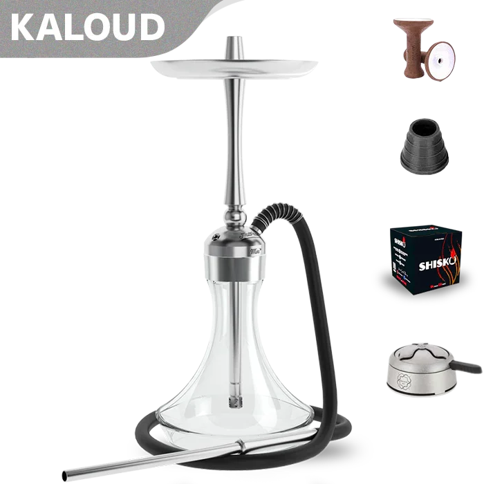 MattPear Mini S Slim Hookah - Clear