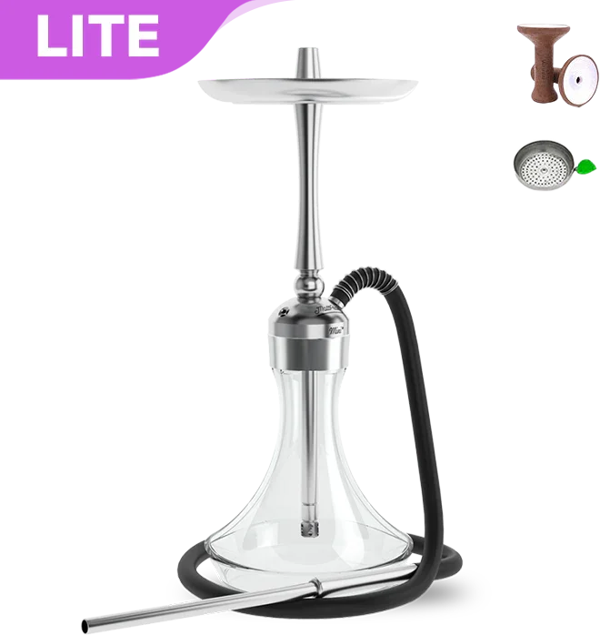 MattPear Mini S Slim Hookah - Clear