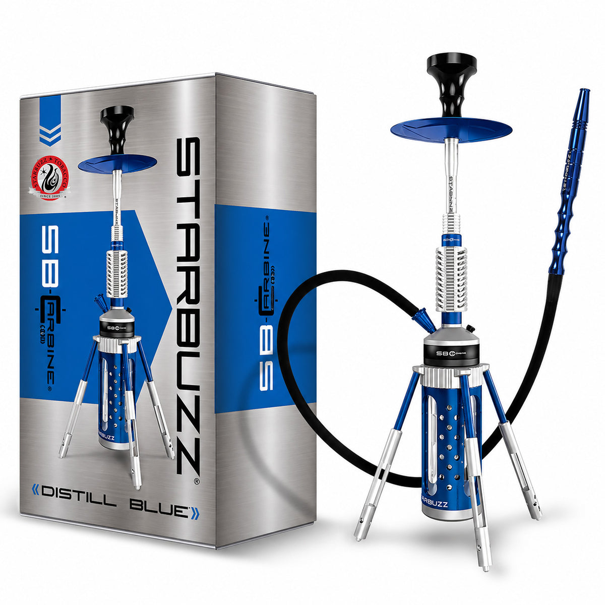 Kit de inicio Starbuzz Carbine 2.0 - Azul destilado