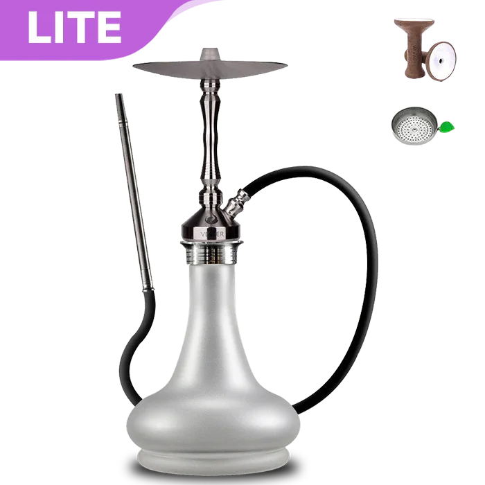 Cachimba Vesper de acero inoxidable Vega con base mate