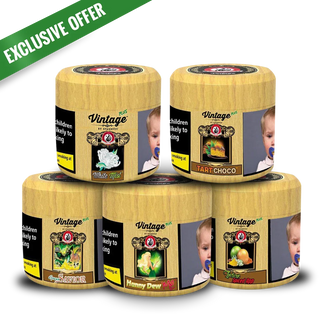 Starbuzz Vintage Plus Pack of 5 Flavours (Total 1kg)