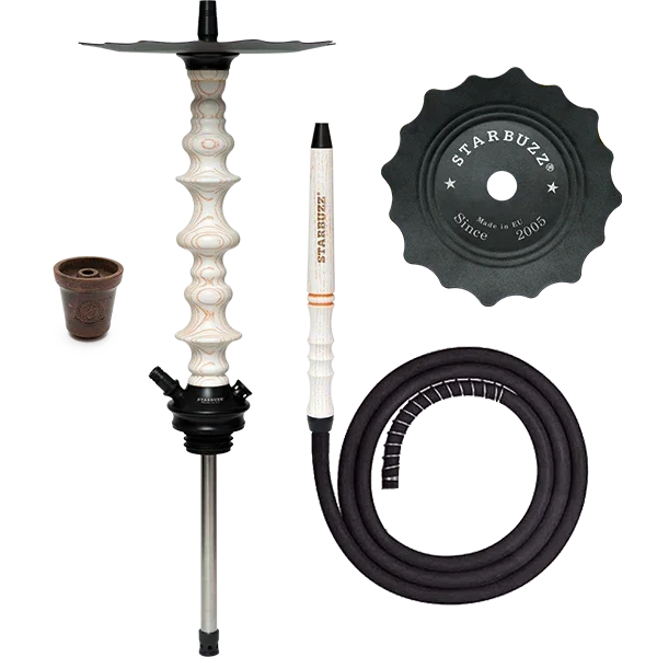 Starbuzz Wood Line Challenger Shisha SET