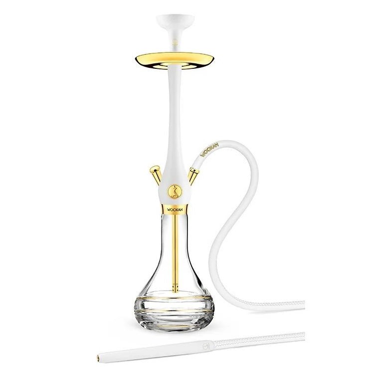 Wookah 24K Gold-Plated Royal White Set