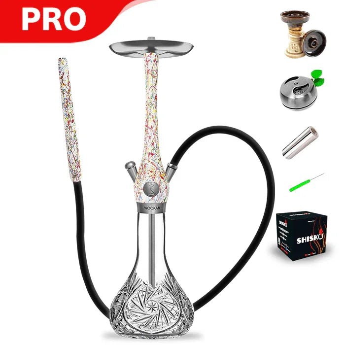 Wookah Abstract Mastercut Mill Hookah