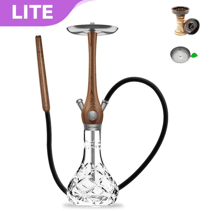 Cachimba Wookah Walnut Mastercut Bloom
