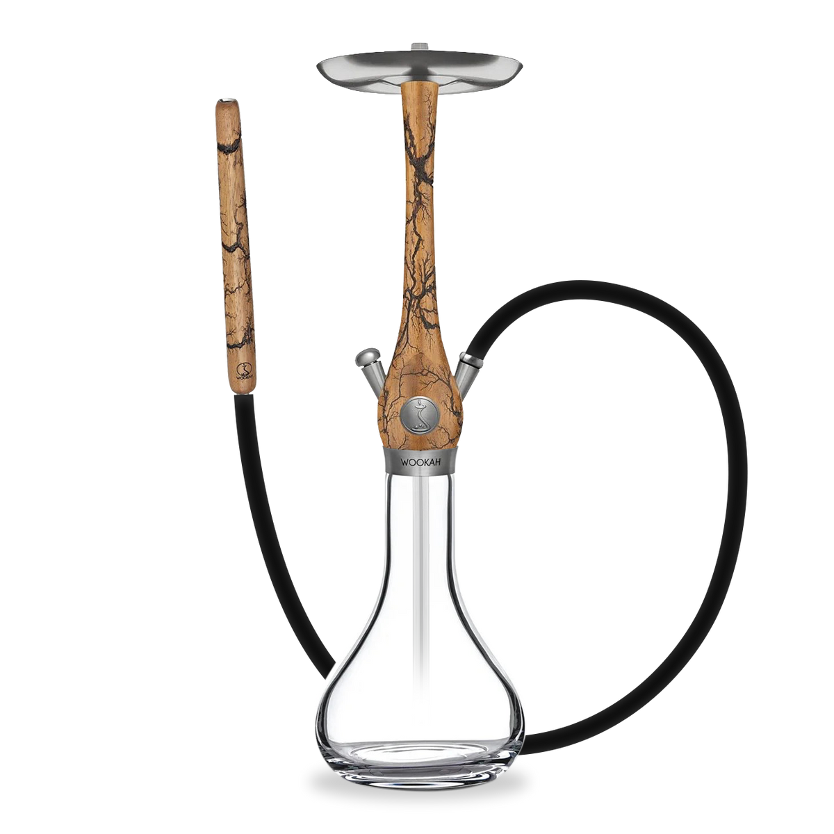 Wookah Grom Iroko Smooth Clear Hookah