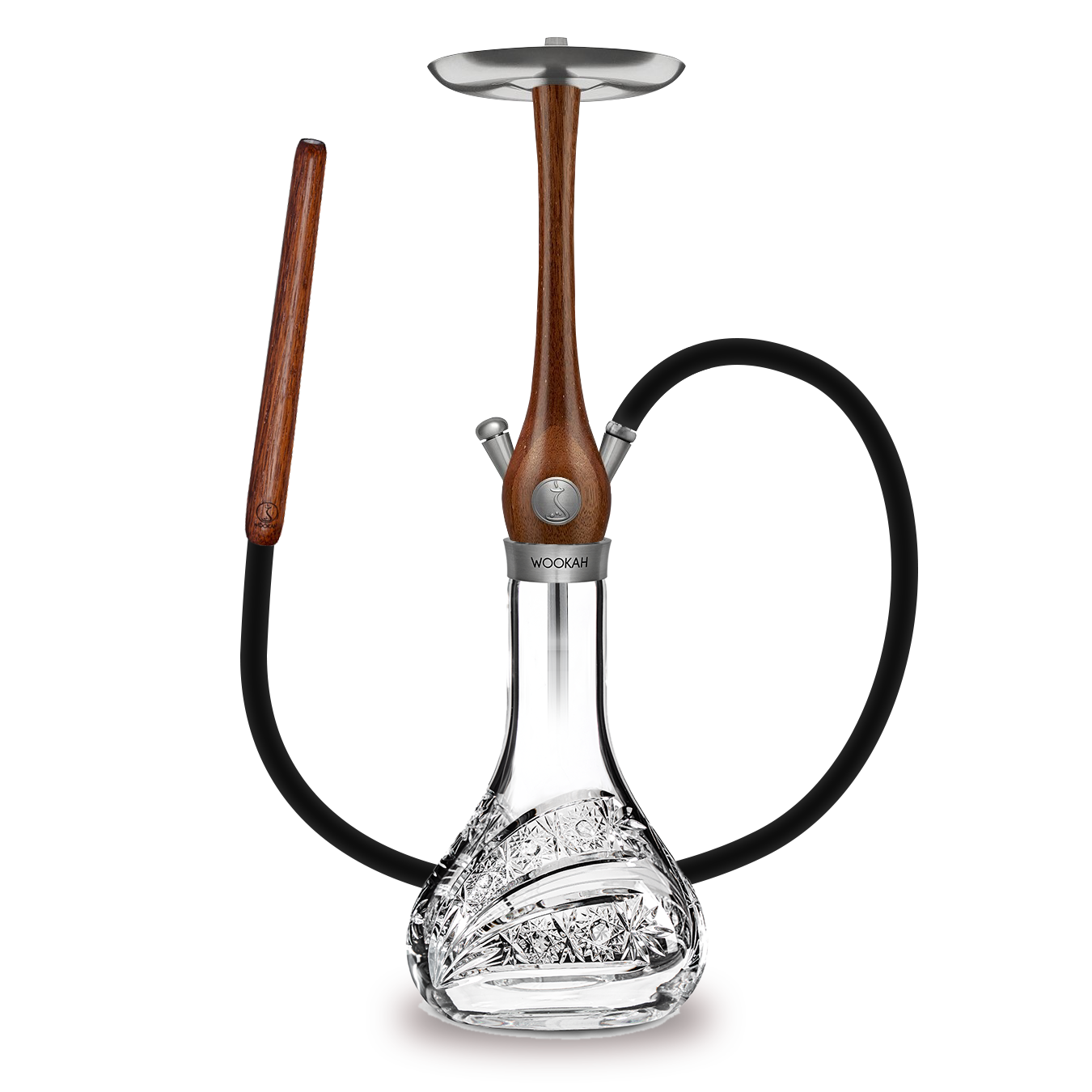 Wookah Merbau Mastercut Comet Hookah