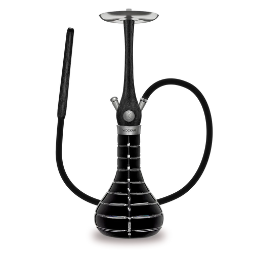 Wookah Nox Mastercut Striped Black Hookah