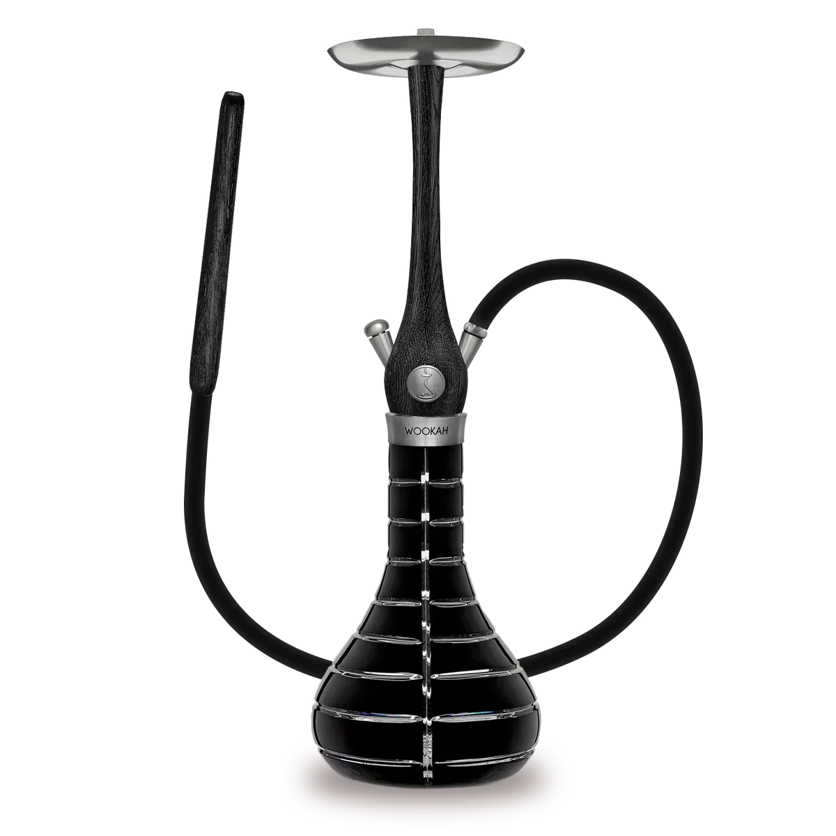 Wookah Nox Mastercut Striped Black Hookah