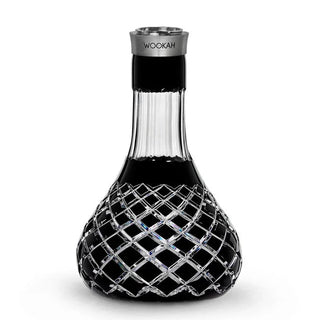Wookah Vase Mastercut Check Black