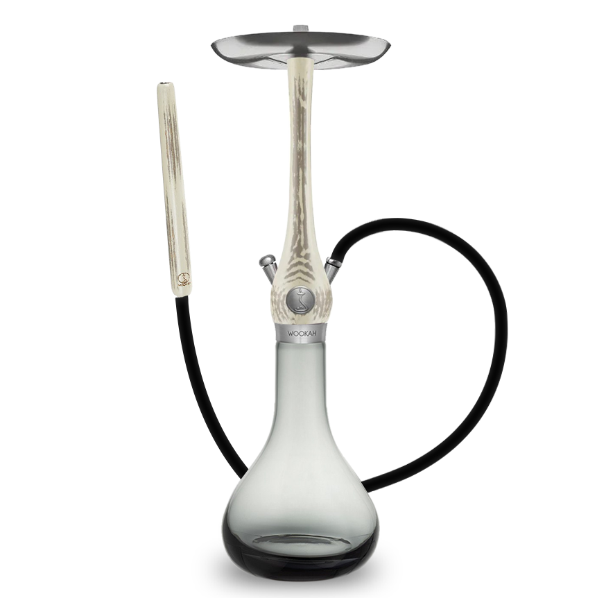 Wookah Taupe Smoky Smooth Hookah