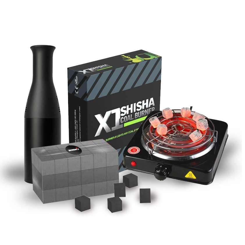 Coalcatcher with X1 Burner &amp; Charcoal