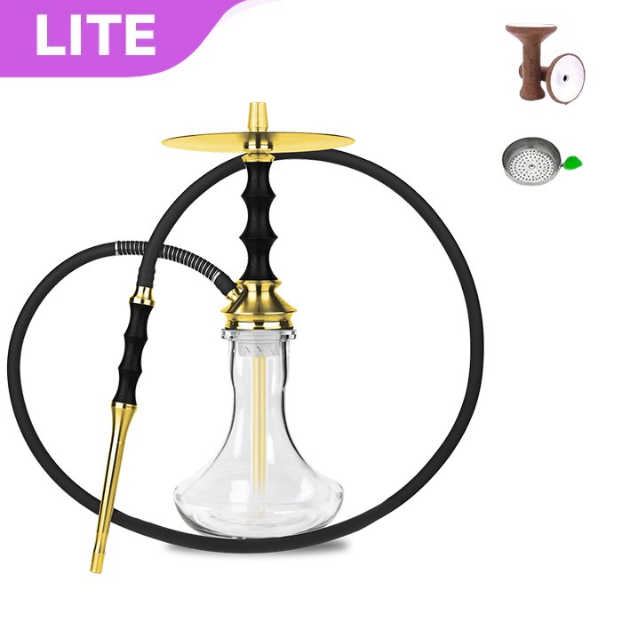 Japona Satoshi Black Hookah - Gold Edition