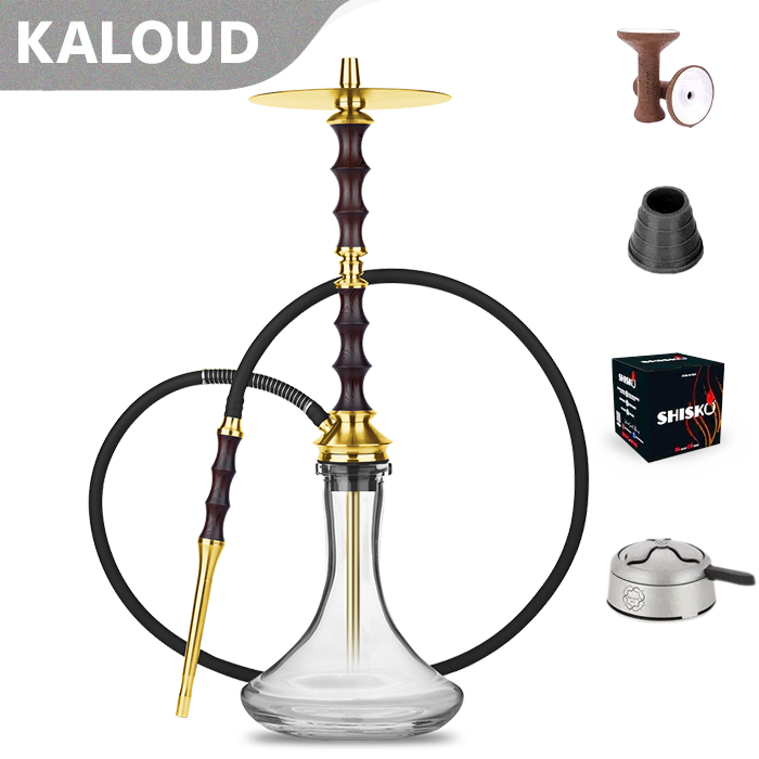 Japona Sensei Black Hookah - Gold Edition