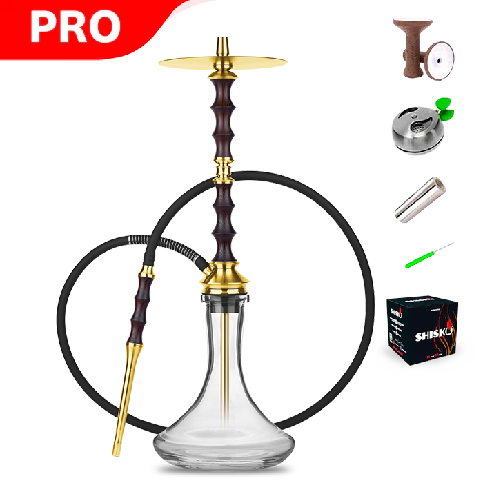 Japona Sensei Black Hookah - Gold Edition