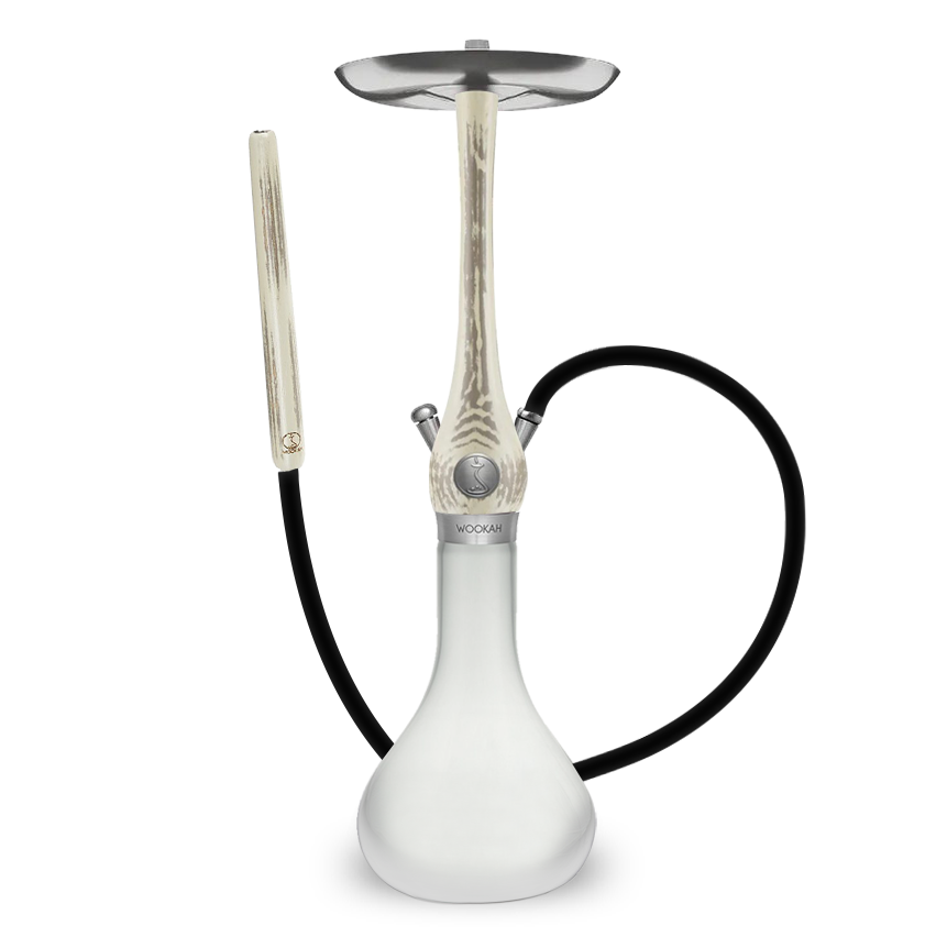Wookah Taupe Smoky Smooth Hookah