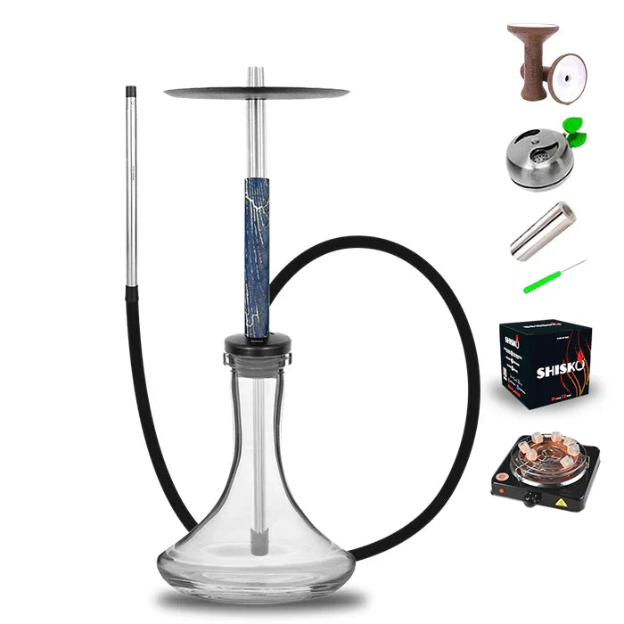Pushka Freestyle Hookah - Blue