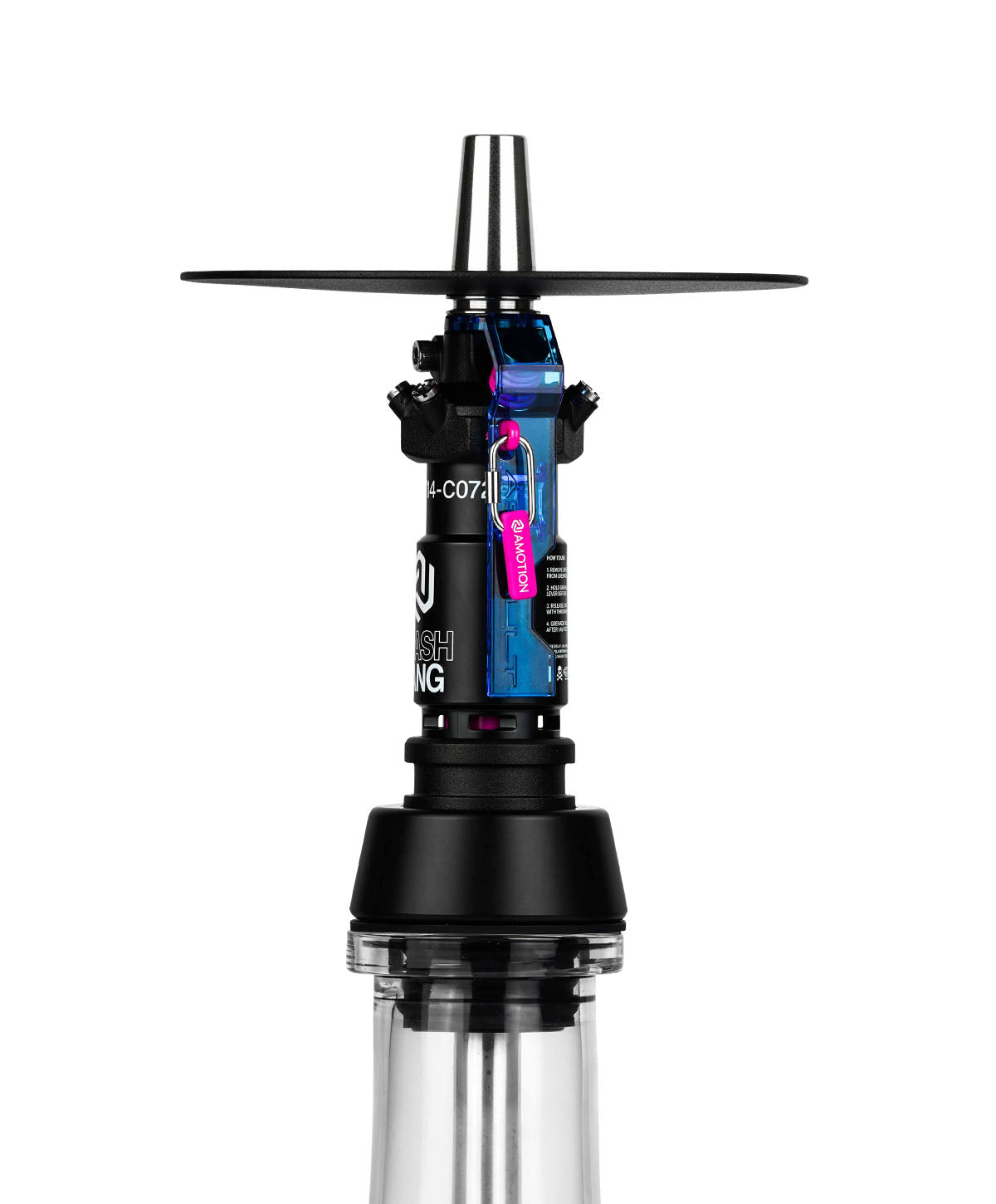 Amotion Flash Bang hookah in Azure, view 3