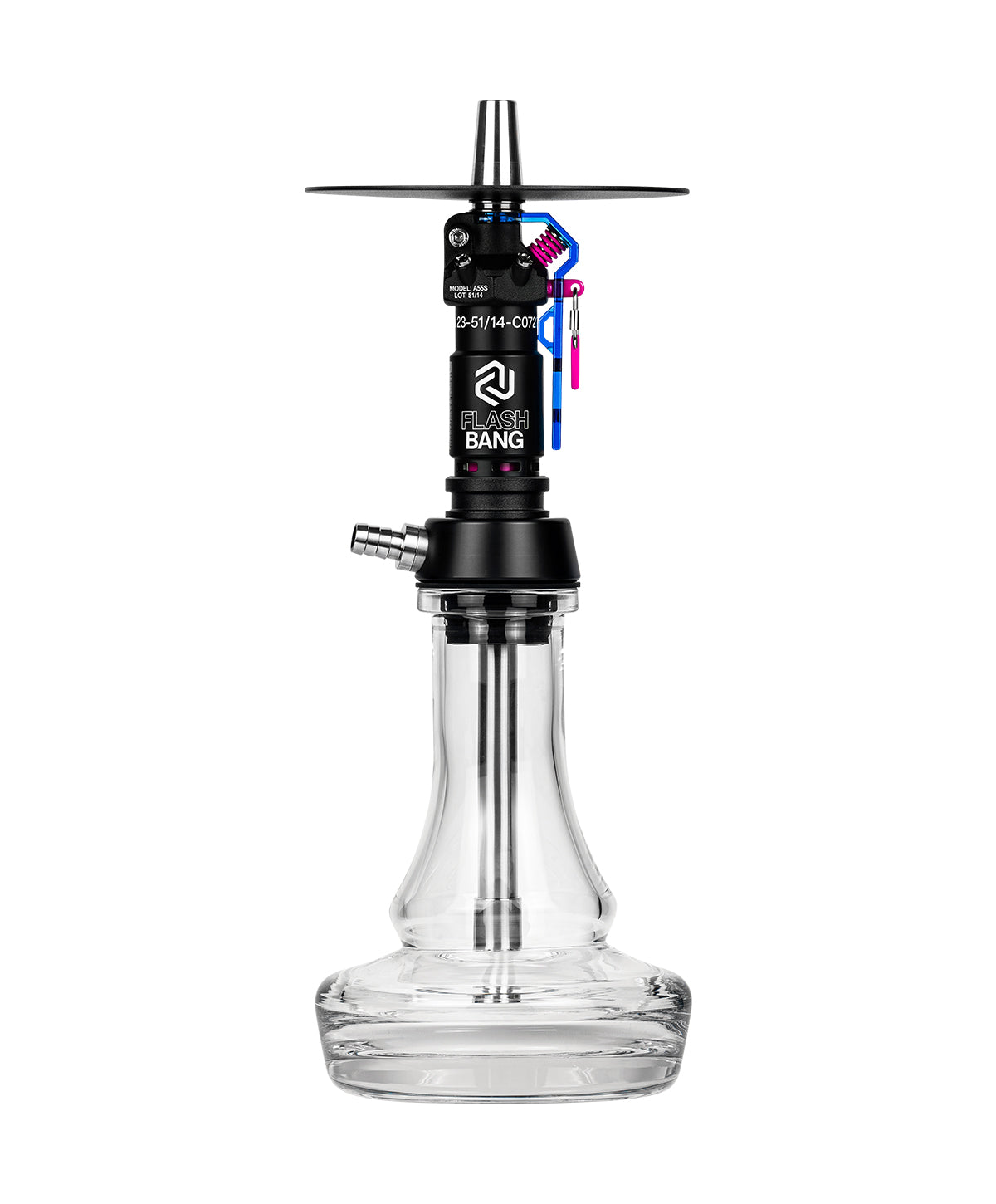 Amotion Flash Bang hookah in Azure