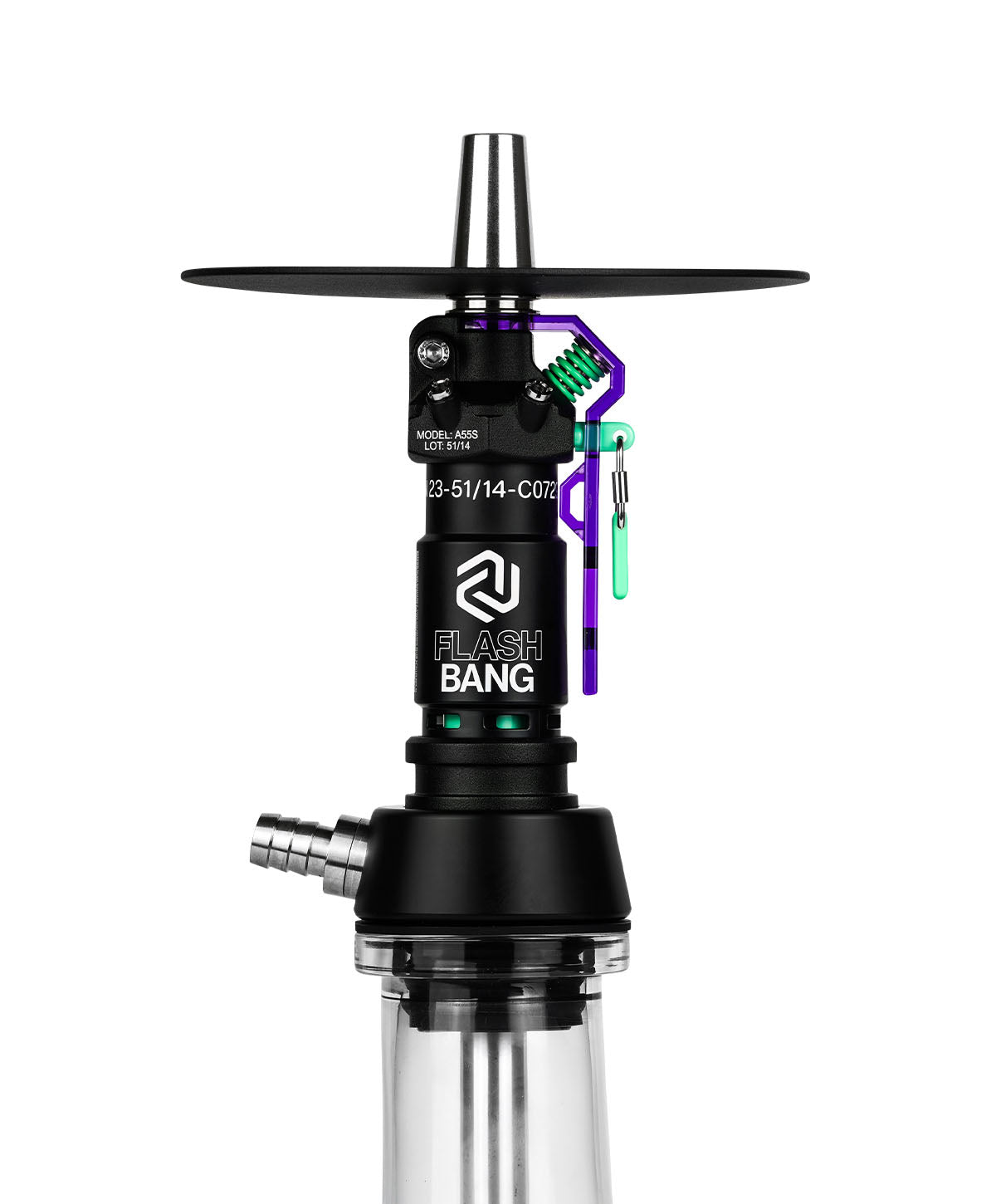Amotion Flash Bang hookah in Grape, view 2