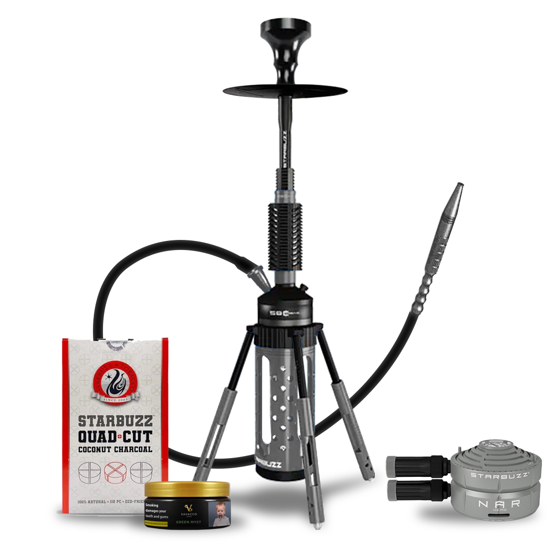 Starbuzz Carbine 2.0 Starter Kit - Gunmetal