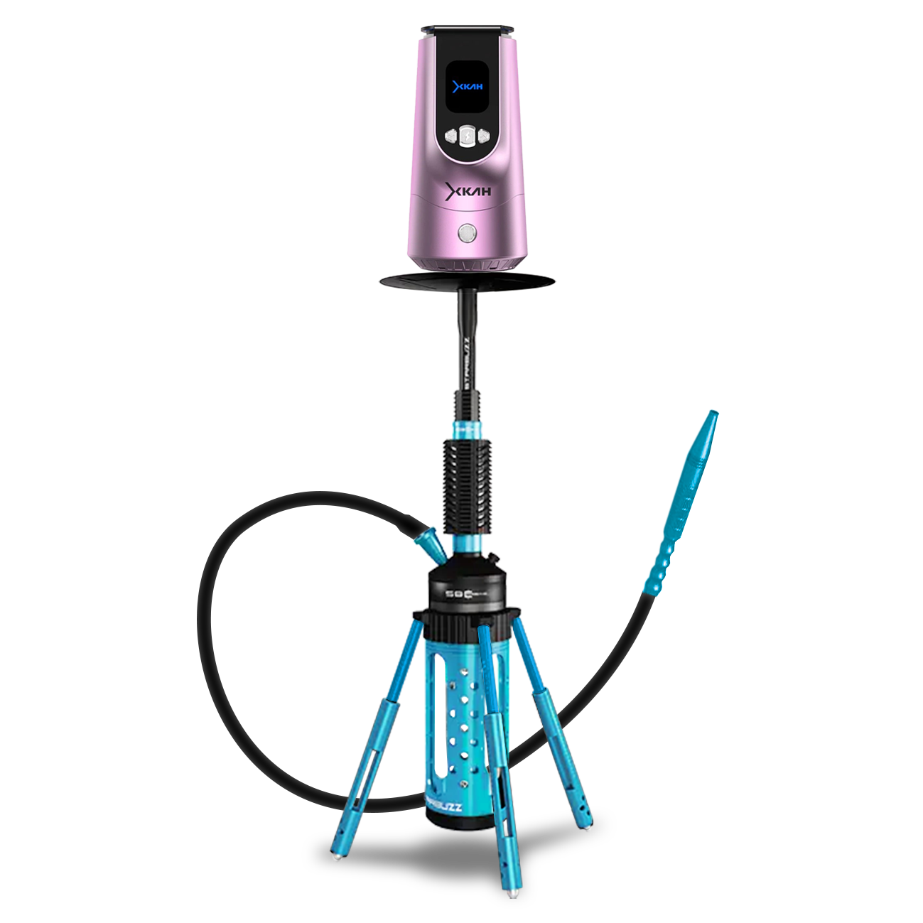 Starbuzz Carbine 2.0 Starter Kit - Spartan Blue - shishagear