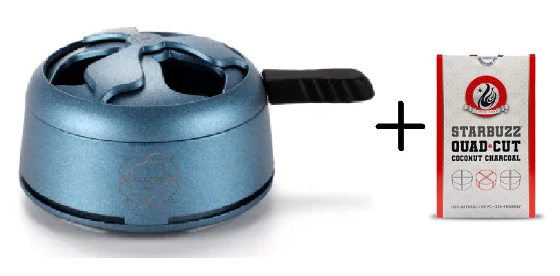 Kaloud Lotus 1+ Heat Management System - Blue Azuris (Free Coal)