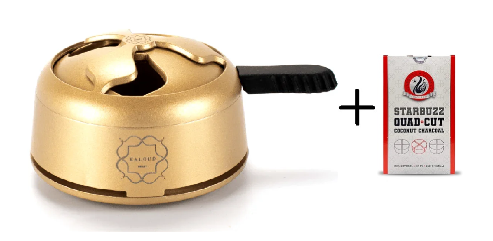 Kaloud Lotus 1+ Heat Management System - Gold Auris (Free Coal)