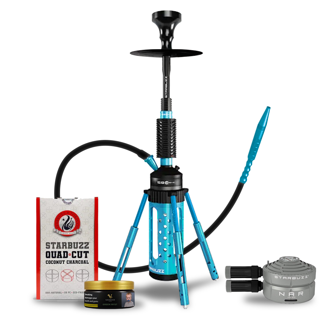 Starbuzz Carbine 2.0 Starter Kit - Spartan Blue